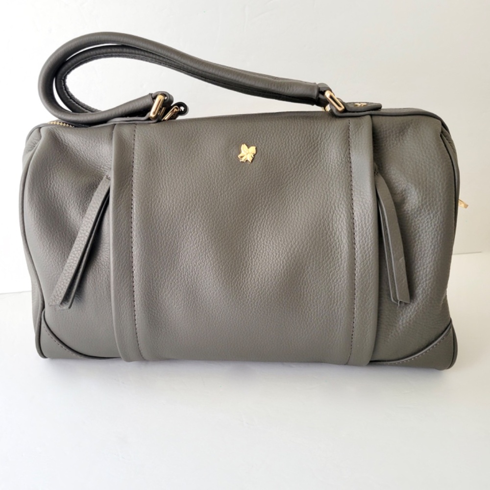 NEW Ora Delphine Liza Leather Satchel